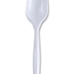 Wip Spoon BWKSPOONMWPPIW WRAPPED SPOON WHITE MEDIUMWEIGHT 1000/CS